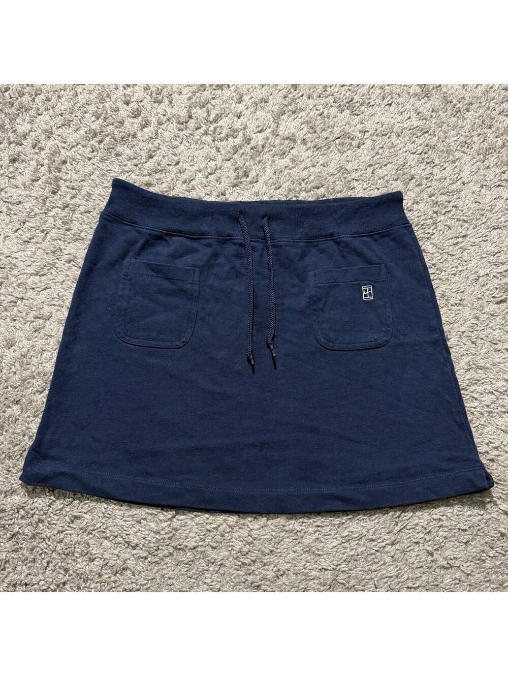 Vintage Y2K Nike Challenge Court Women’s Tennis Skirt Navy Blue Medium